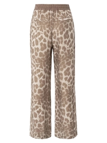 YAYA Leopard print trousers