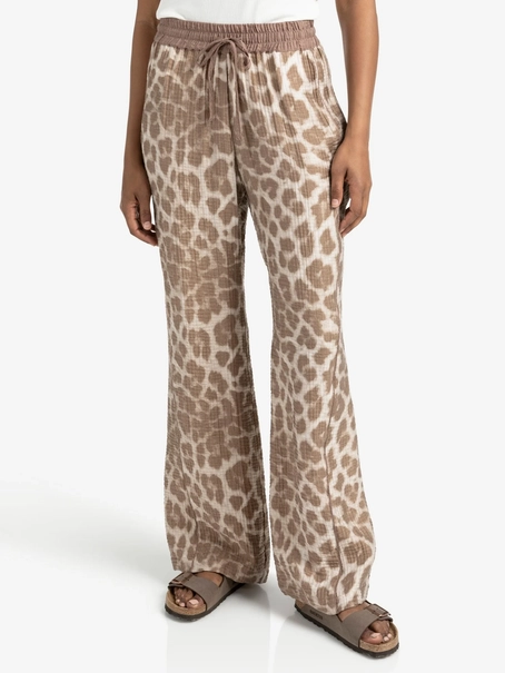 YAYA Leopard print trousers