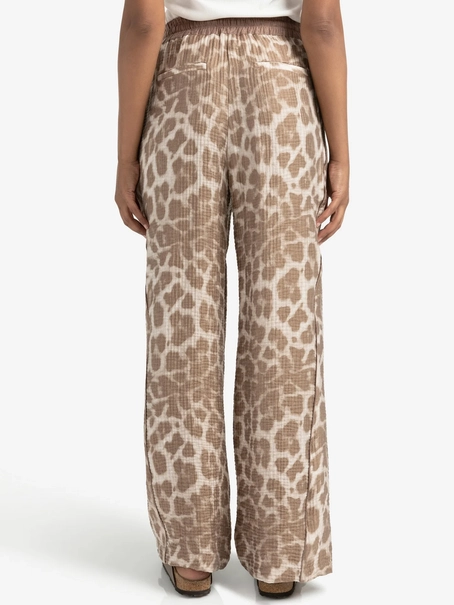 YAYA Leopard print trousers