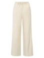 YAYA Linen mix wide leg trouse-L32