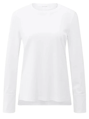 YAYA Long sleeve jersey top with wo