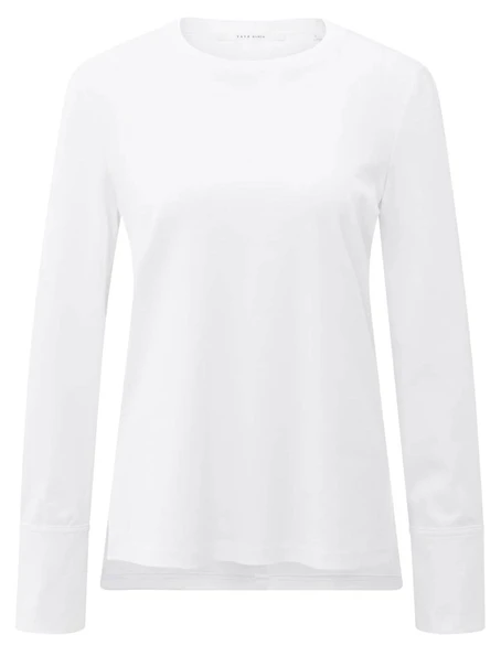 YAYA Long sleeve jersey top with wo