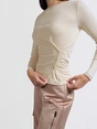 YAYA Long sleeve top with button de
