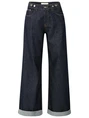 YAYA Loose fit denim with roll-ups