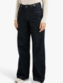 YAYA Loose fit denim with roll-ups