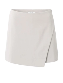 YAYA Mini skort with wrap-over