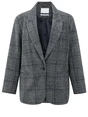 YAYA Oversized checked blazer
