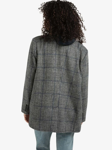 YAYA Oversized checked blazer