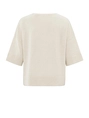 YAYA Oversized fine knitted t-shirt
