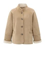 YAYA Oversized lammy coat