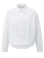 YAYA Poplin blouse with front pleat
