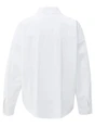 YAYA Poplin blouse with front pleat