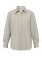 YAYA Pu blouse 01-201062-401