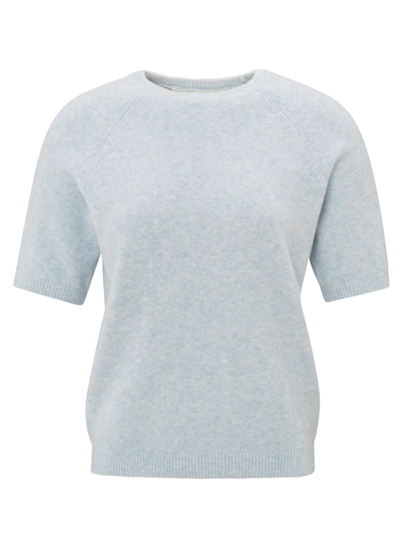 YAYA Raglan short sleeve sweater