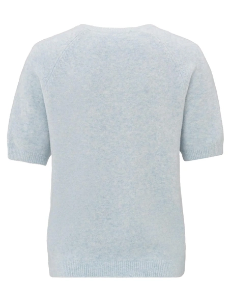 YAYA Raglan short sleeve sweater