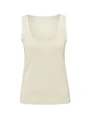 YAYA Rib singlet with shiny binding