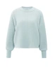 YAYA Ribbed sweater with round neck