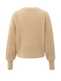 YAYA Ribbed sweater with round neck
