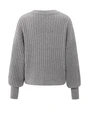 YAYA Ribbed sweater with round neck