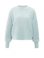 YAYA Ribbed sweater with round neck
