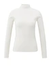 YAYA Ribbed top with turtleneck