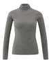 YAYA Ribbed top with turtleneck