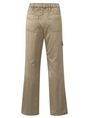 YAYA Satin wide leg trousers with c