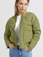 YAYA Short nylon quilted jacket wit