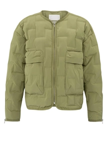YAYA Short nylon quilted jacket wit