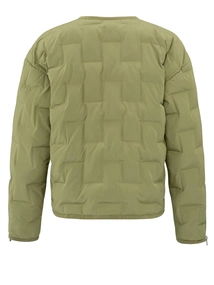 YAYA Short nylon quilted jacket wit