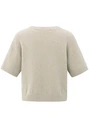 YAYA Short sleeve sweater with artw
