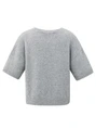 YAYA Short sleeve sweater with artw