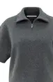 YAYA Short sleeve sweater with coll