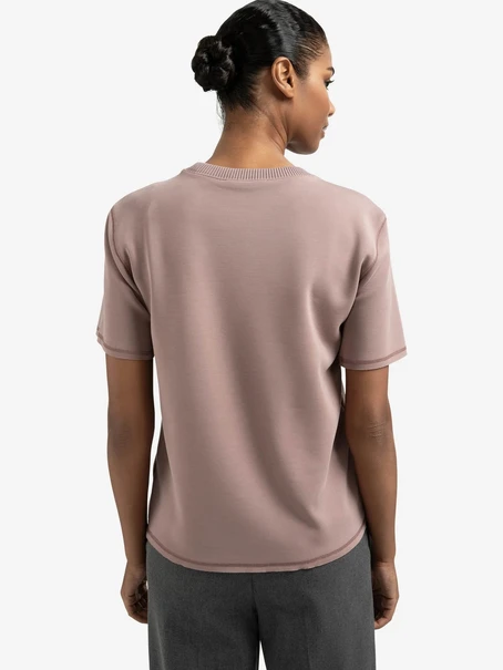 YAYA Short sleeve sweatshirt with k