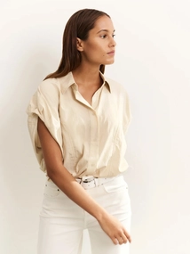 YAYA Sleeveless blouse with elastic