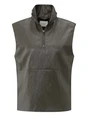YAYA Sleeveless faux leather top