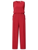 YAYA Sleeveless jumpsuit with cord