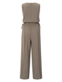 YAYA Sleeveless jumpsuit with cord