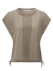 YAYA Sleeveless top with lines