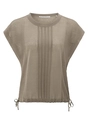 YAYA Sleeveless top with lines