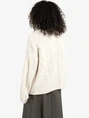 YAYA Soft cable knit sweater