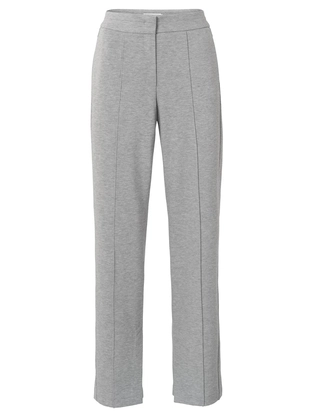 YAYA Soft melange tailored trousers