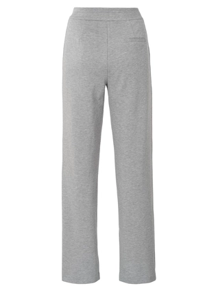 YAYA Soft melange tailored trousers
