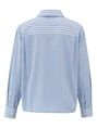 YAYA Stripe mix blouse