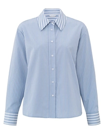 YAYA Stripe mix blouse