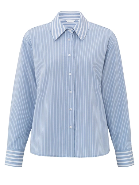 YAYA Stripe mix blouse