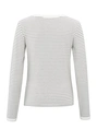 YAYA Striped long sleeve top with c