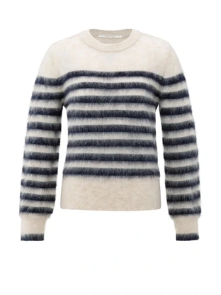 YAYA Striped sweater