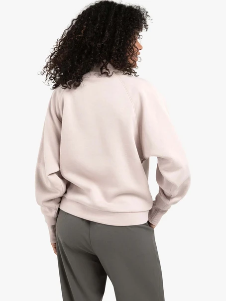 YAYA Sweater met extra ribmouwen
