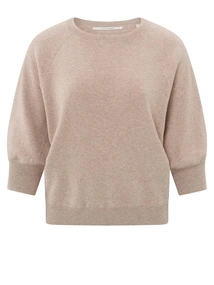 YAYA Sweater with raglan sleeves